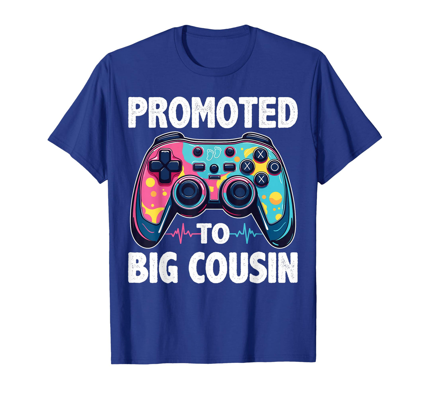 Video Gamer Gender Reveal Party Promoted To Big Cousin T-Shirt