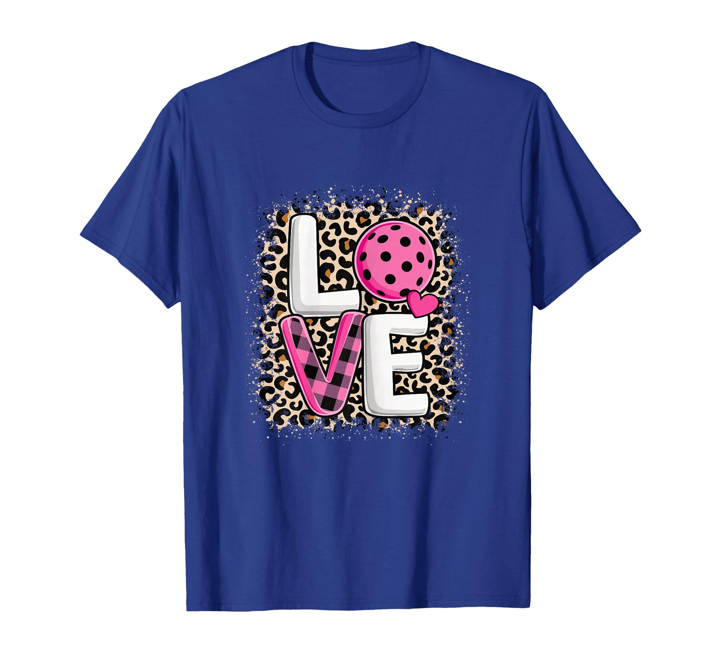 Pink Love Pickleball Cute Pickleball Lover Women Girls T-Shirt