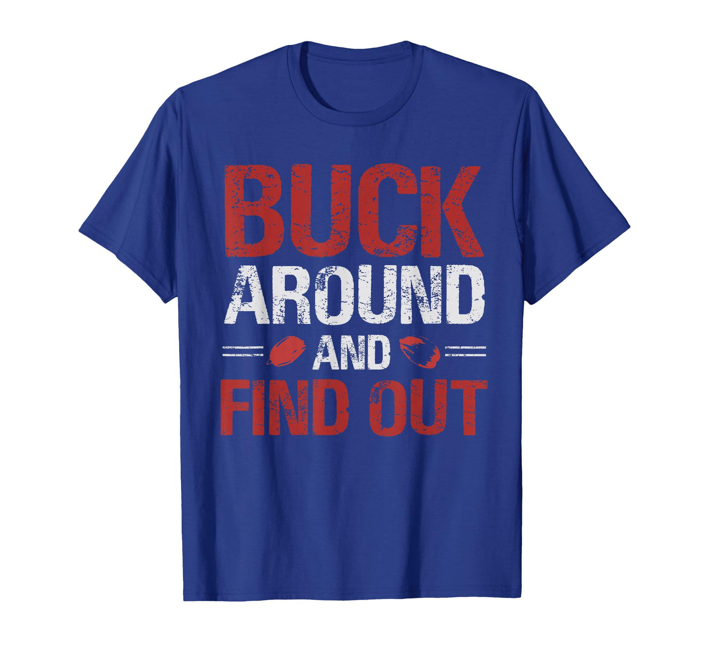 Buck Around and Find Out Funny Ohio Map Vintage Adults Kids T-Shirt