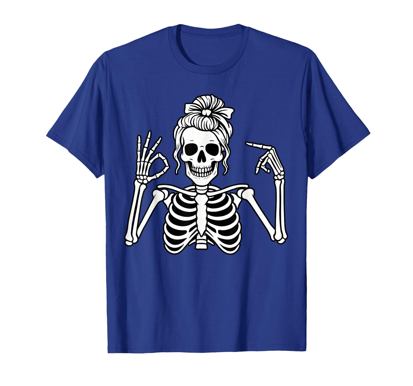 67 Meme Skeleton Hand 6 7 Halloween Six Seven Funny Teens T-Shirt