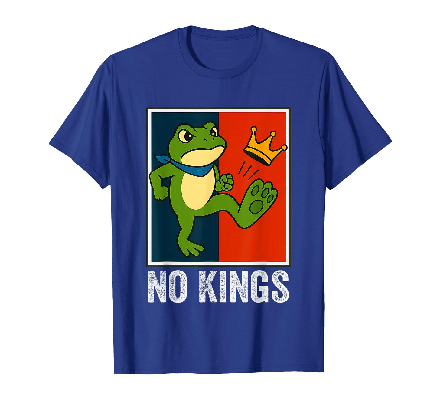 No Kings Portland Frog Resist Frog Protest T-Shirt