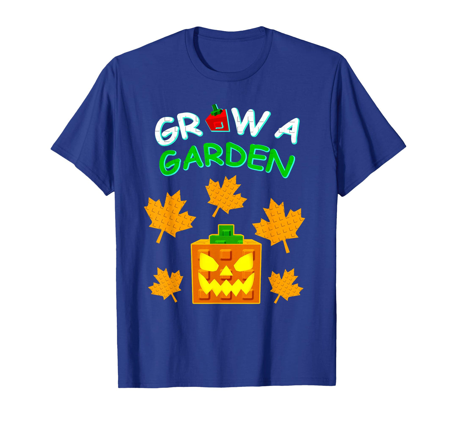 Grow A Garden Halloween Pumpkin Gamer Fan T-Shirt