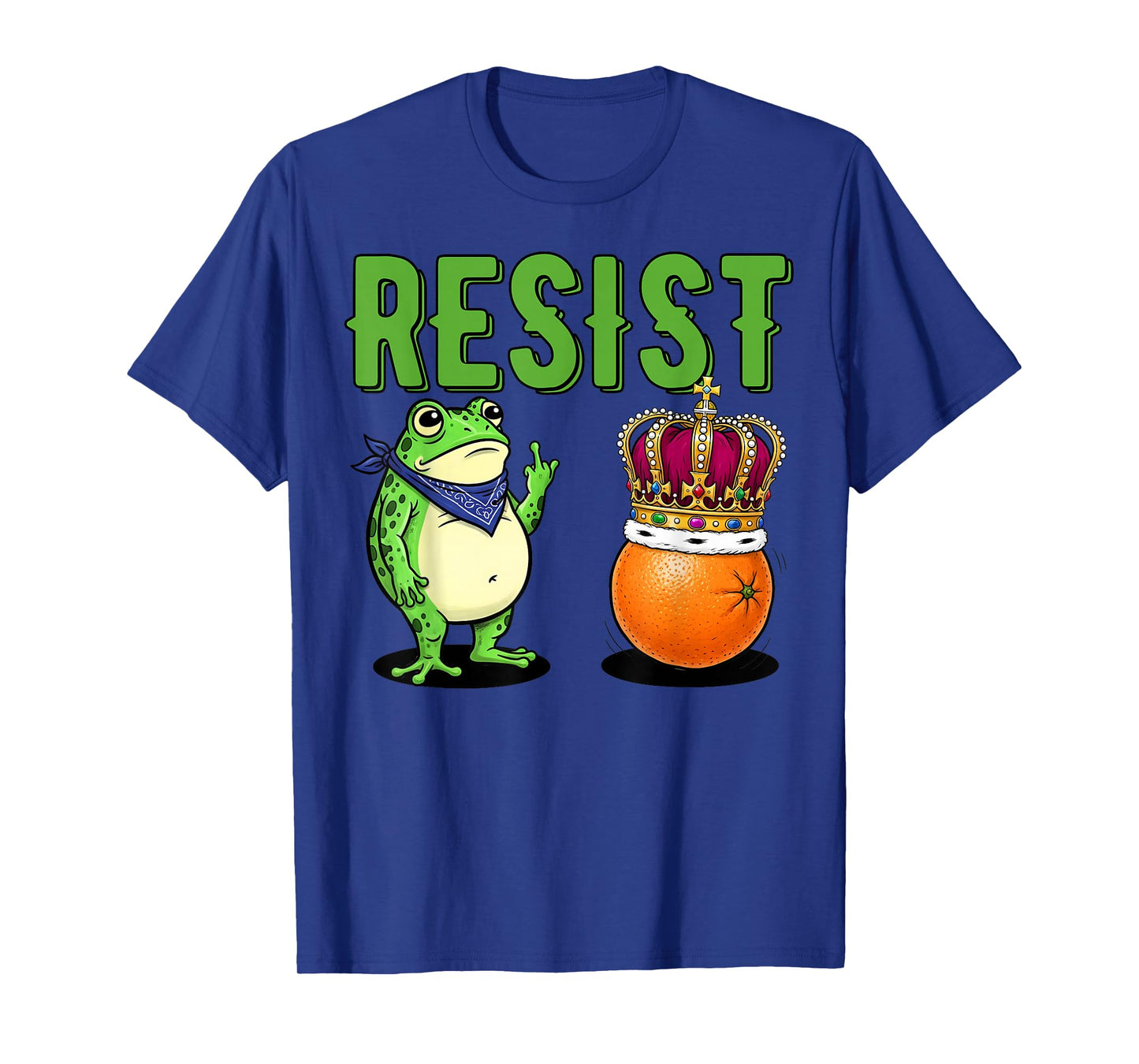 Activist Frog Against Dict No Kings in Portland Frog Protest T-Shirt
