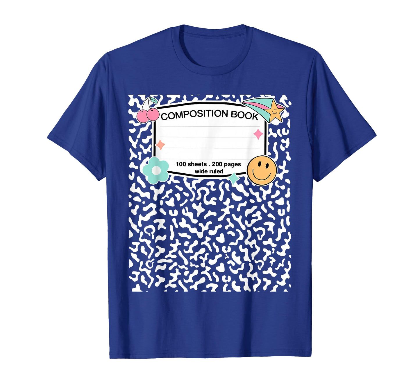 Matching Group Halloween Teacher Composition Book Notebook T-Shirt