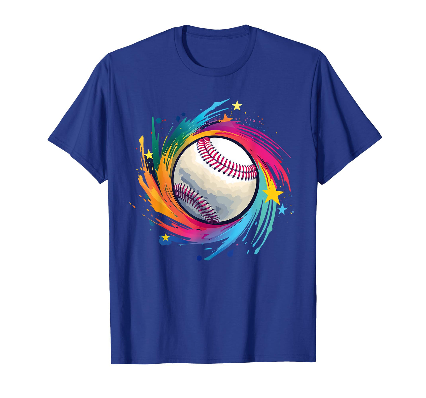 Baseball Player and Fan Graphic T-Shirt