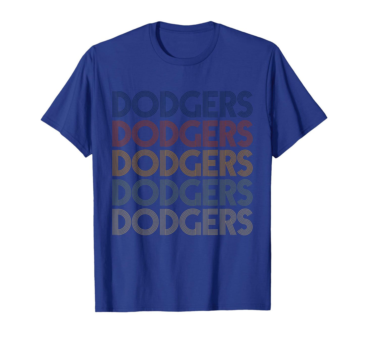 Dodgers Name Retro Vintage Apparel Gift Dodgers Lover T-Shirt
