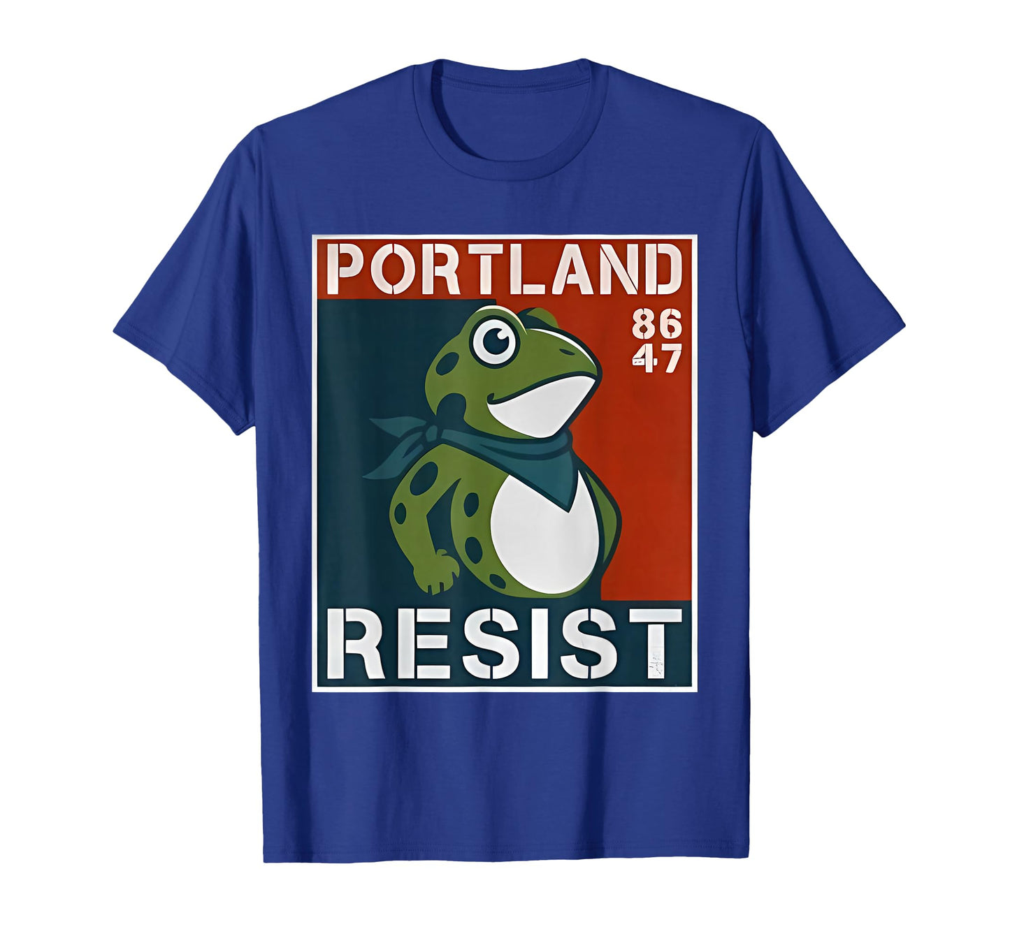 86 47 Portland Frogs Resist T-Shirt