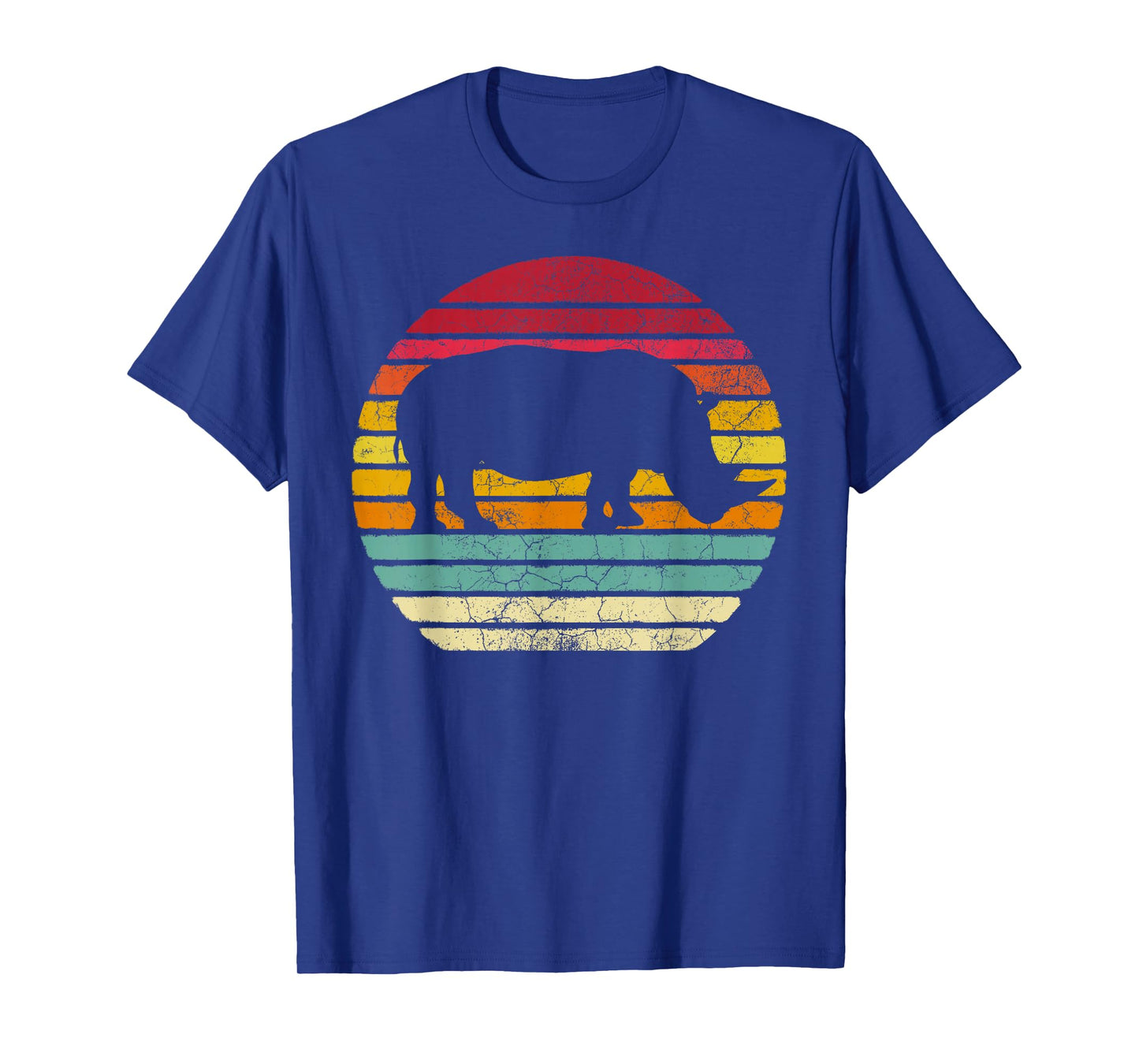 Rhinoceros Rhino Retro Style Vintage Men Women Classic Gift T-Shirt