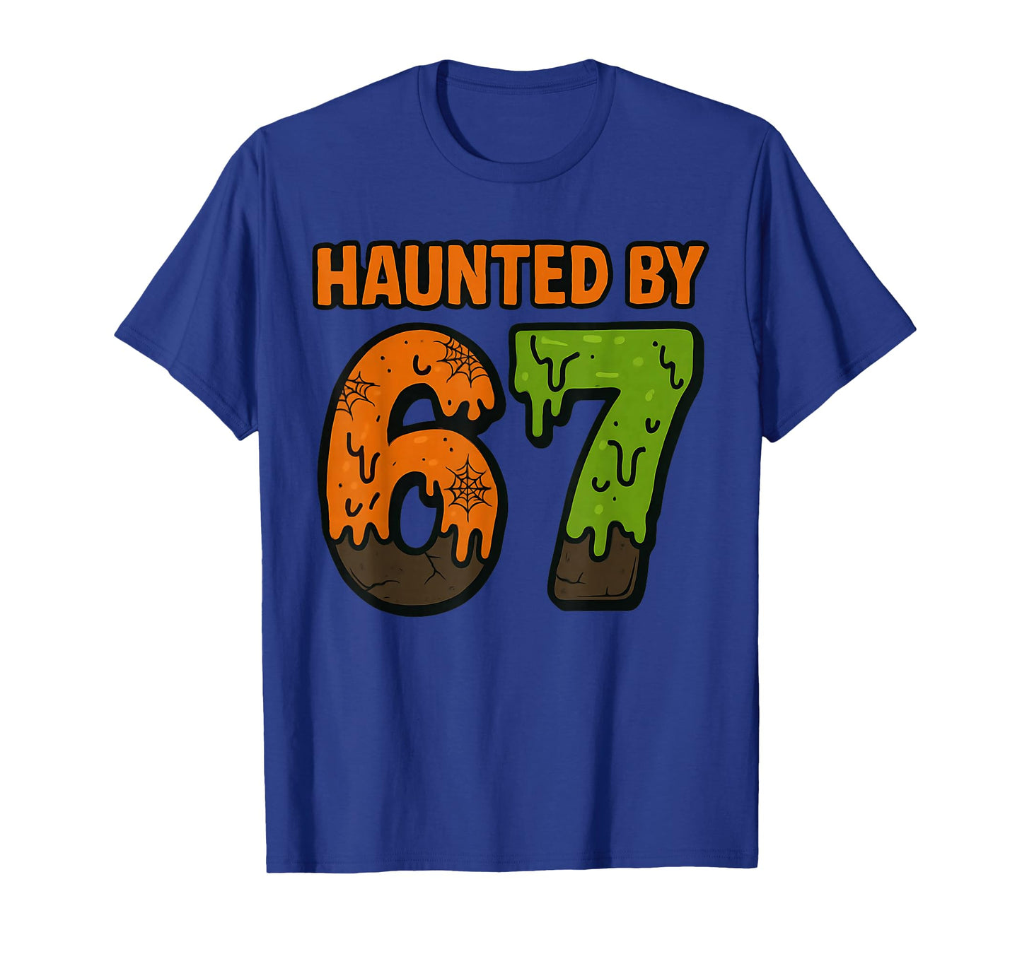 67 Meme Halloween Haunted Spooky - Six Seven Gen Alpha Z T-Shirt