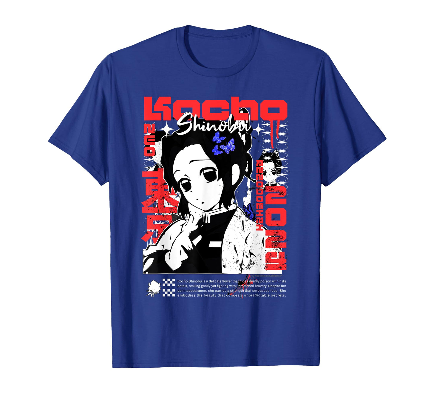 Kocho Shinobu Delicate Flower Poison T-Shirt