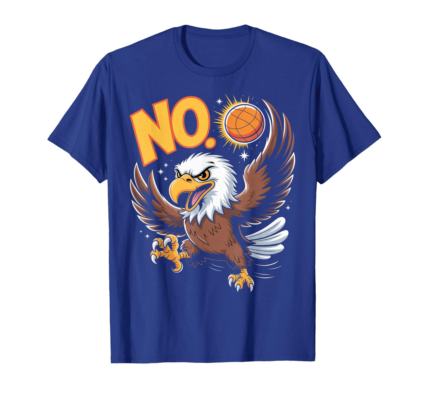 No Kings Protest Sign Patriotic Liberty Art Design T-Shirt
