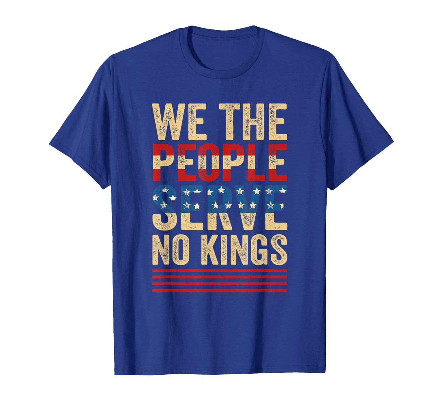 No King Patriotic Freedom America Flag Men Women Gifts T-Shirt