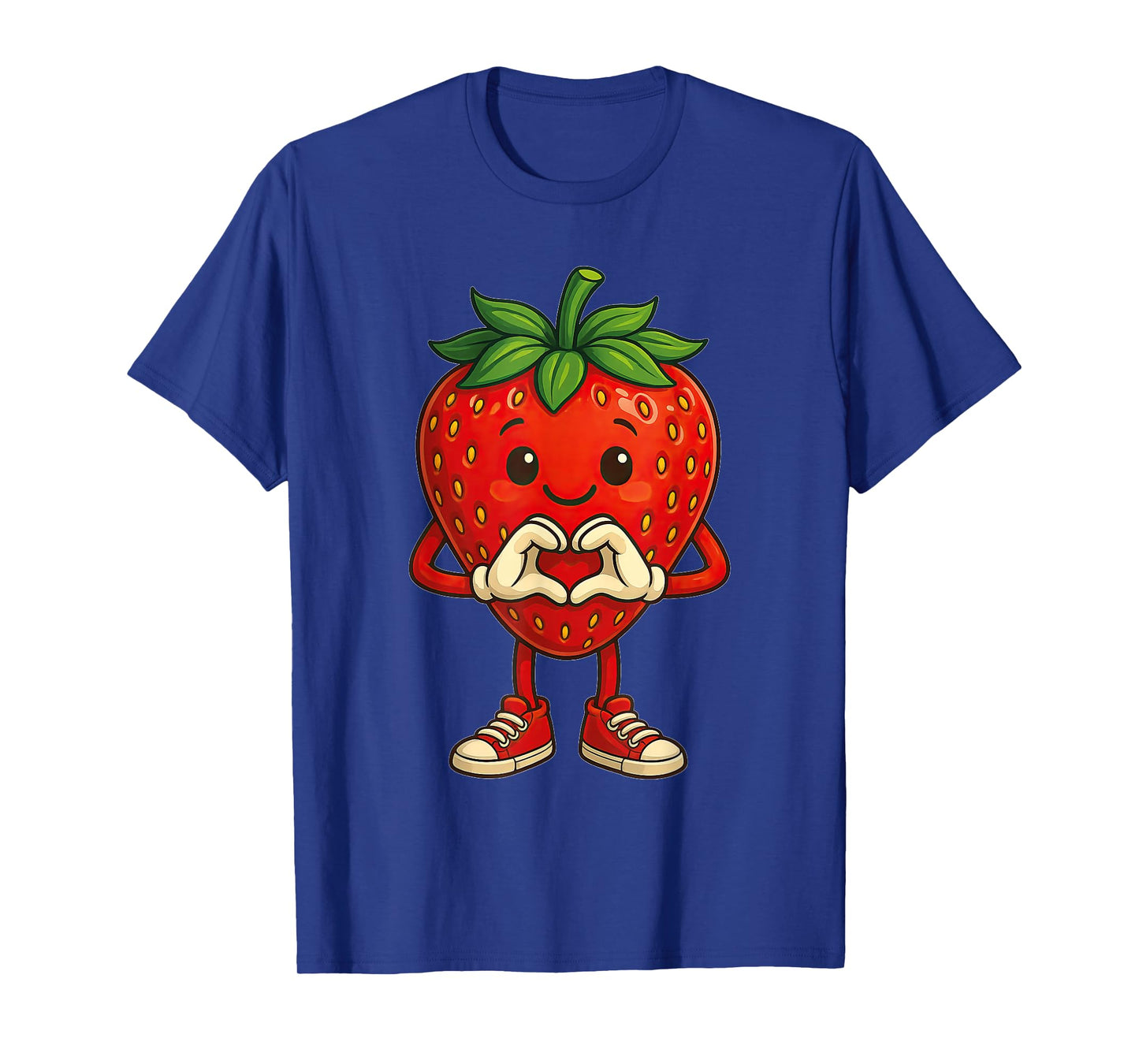 Strawberry with Heart | Sweet strawberry motif with heart T-Shirt