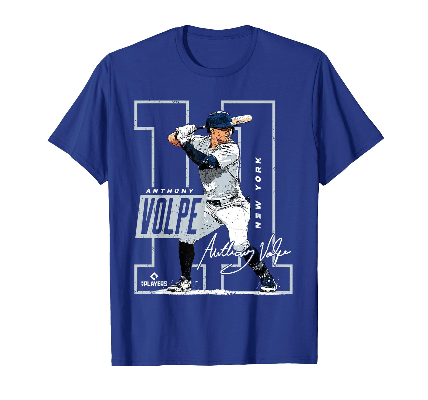 Anthony Volpe | New York Y MLB Baseball Players | MLBAVO202M T-Shirt