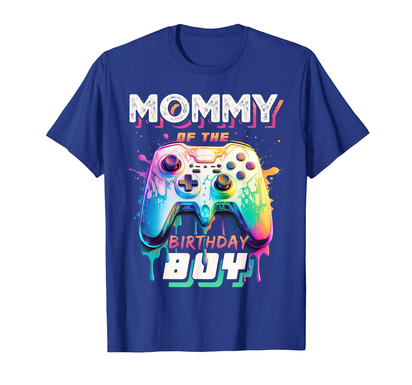 Mommy of the Birthday Boy Matching Video Game Birthday Party T-Shirt
