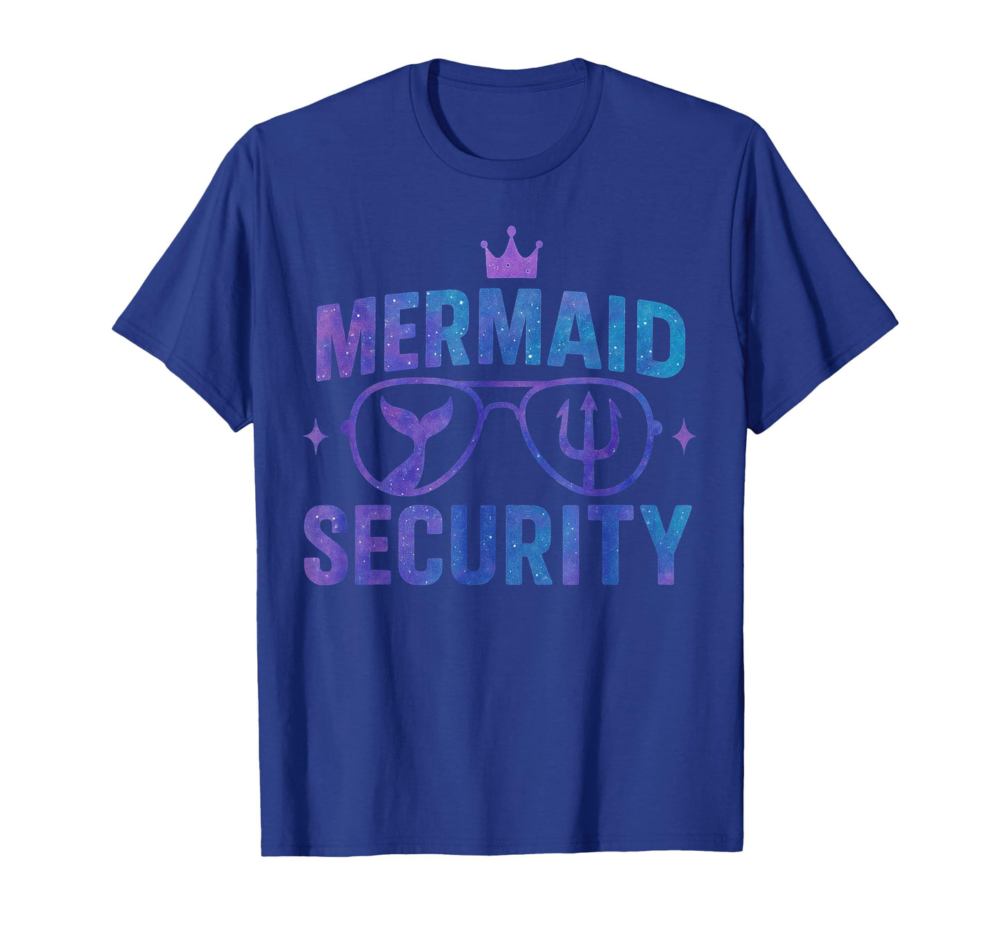 Mermaid Security Funny Bodyguard Sunglasses for Family Squad T-Shirt