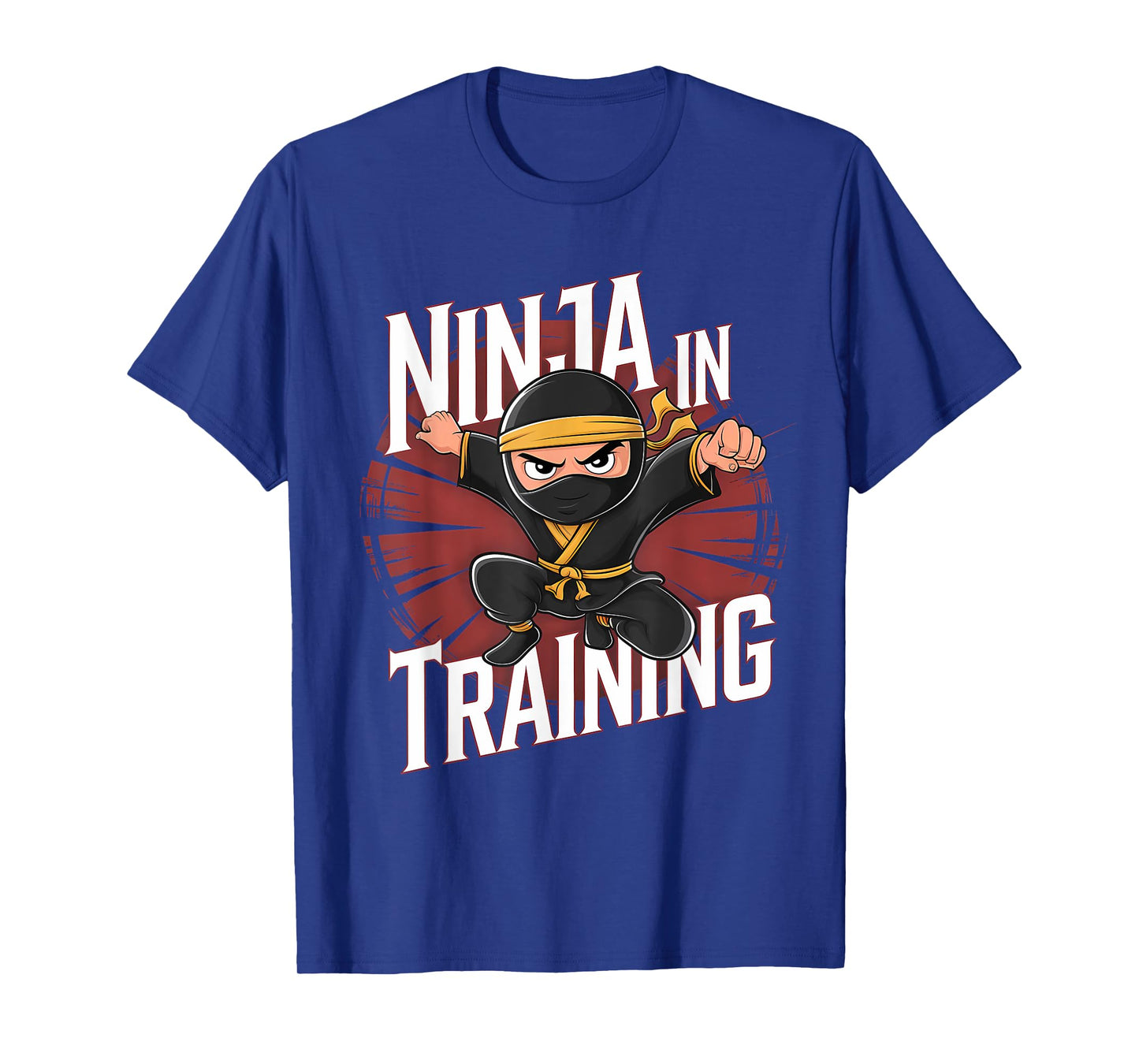 Ninja In Training Costume Party Warrior Boys Girls Kids T-Shirt