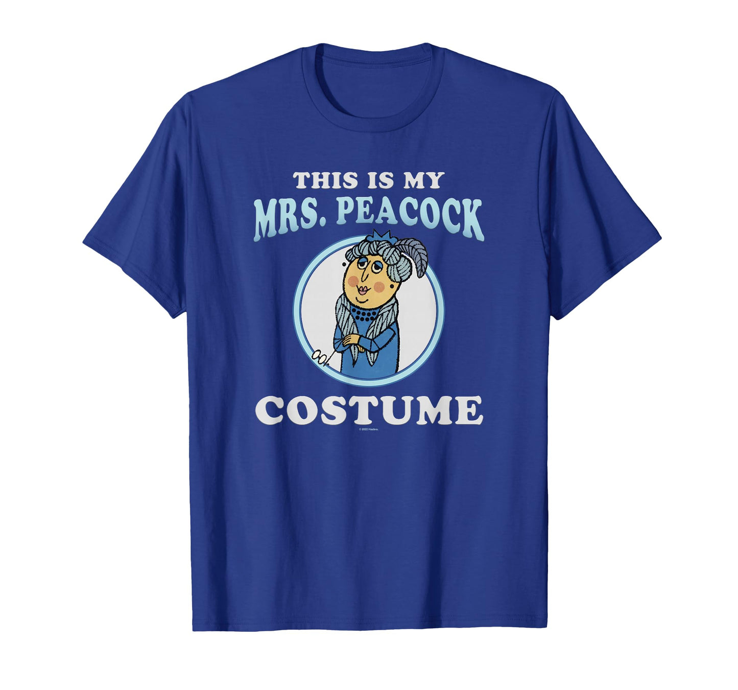 Clue This Is My Mrs. Peacock Costume T-Shirt