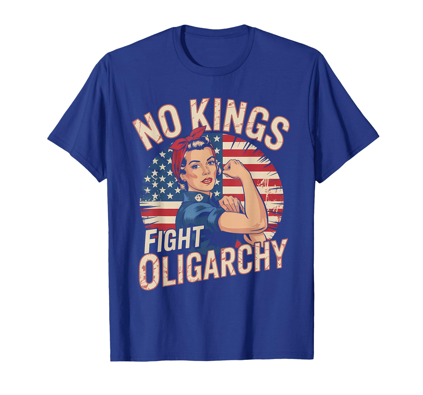 No Kings T Shirt Fight Oligarchy No Kings In America Women T-Shirt