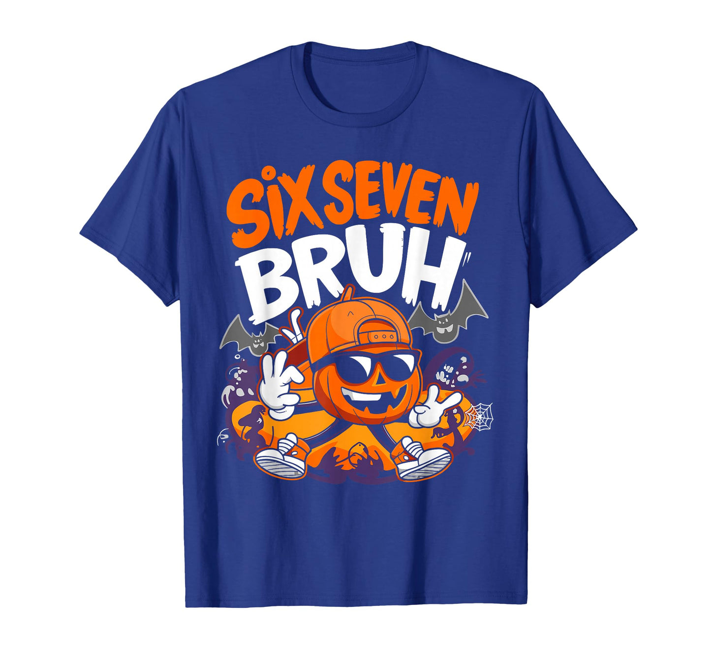 Haunted by 67 Funny Six Seven Meme Spooky Ghost Halloween T-Shirt