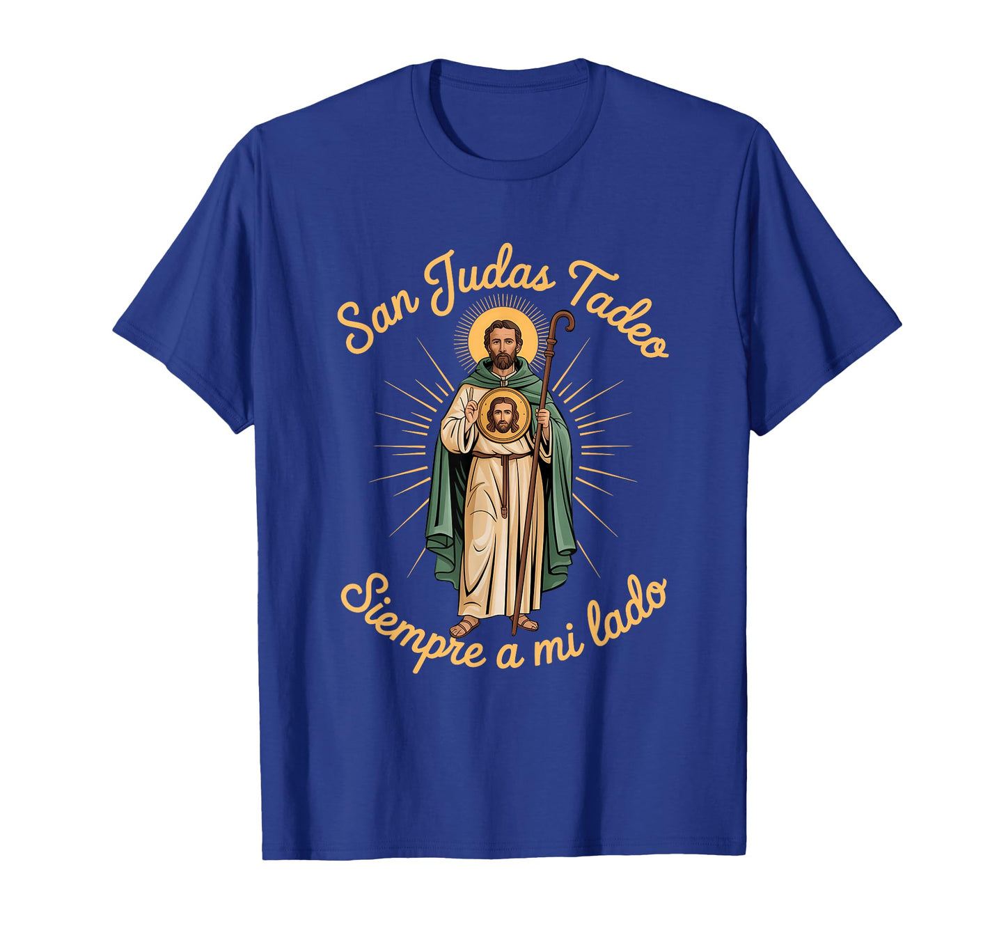 Saint Jude Thaddeus Jesus San Judas Tadeo Siempre Mi Lado T-Shirt