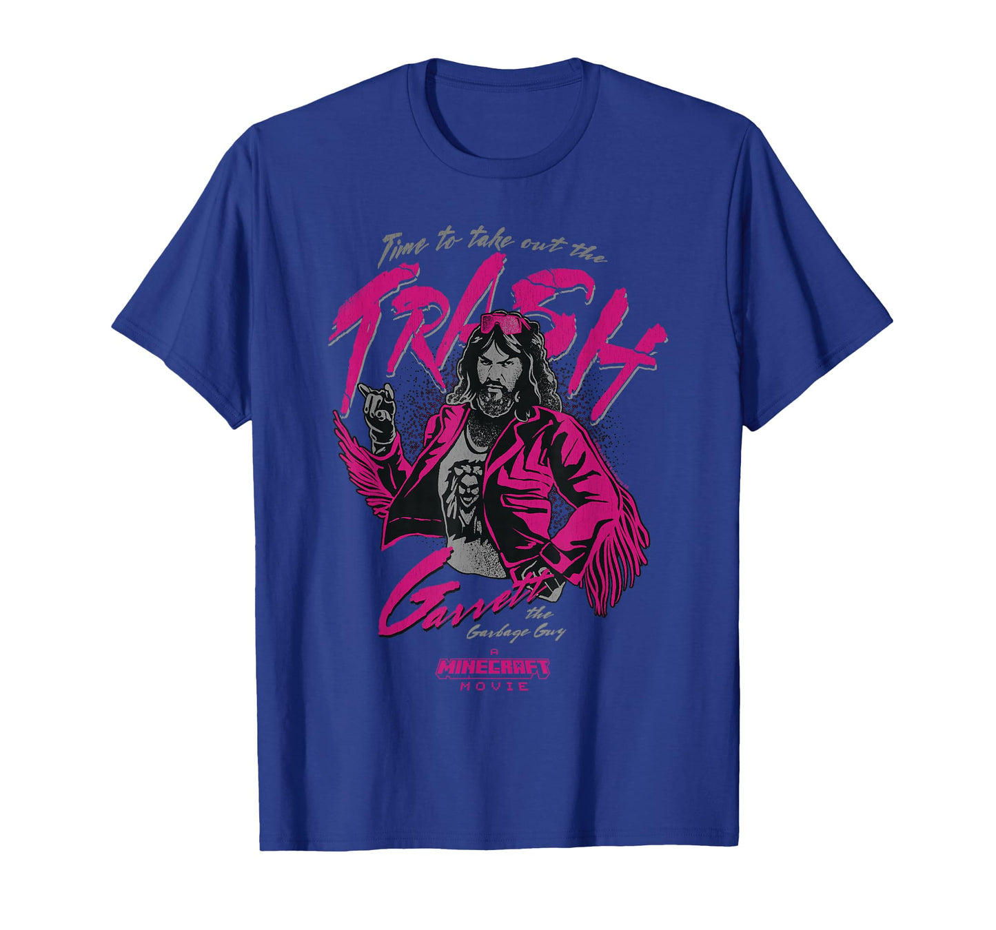 A Minecraft Movie Time To Take Out The Trash Garret Portrait T-Shirt