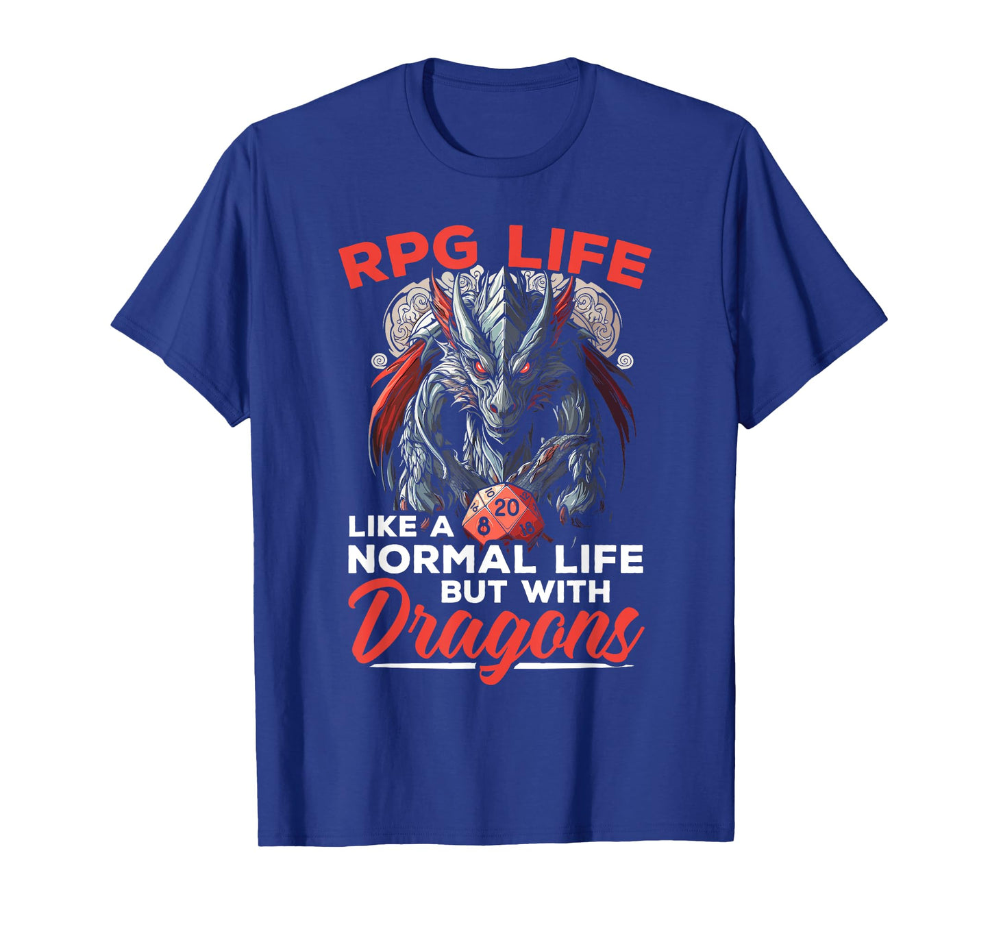 RPG Gaming Role Playing D20 Tabletop Games Funny RPG Gamer T-Shirt