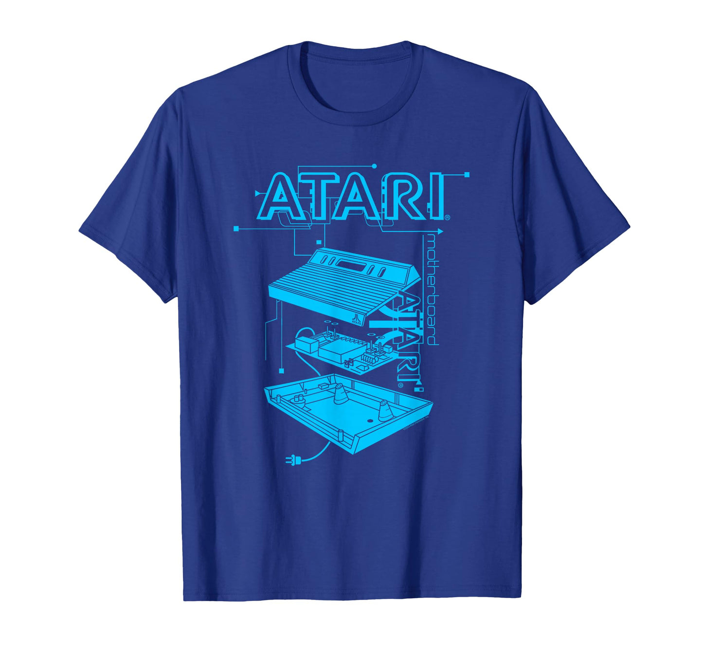 Atari Deconstructed Video Game Console Retro Gaming T-Shirt