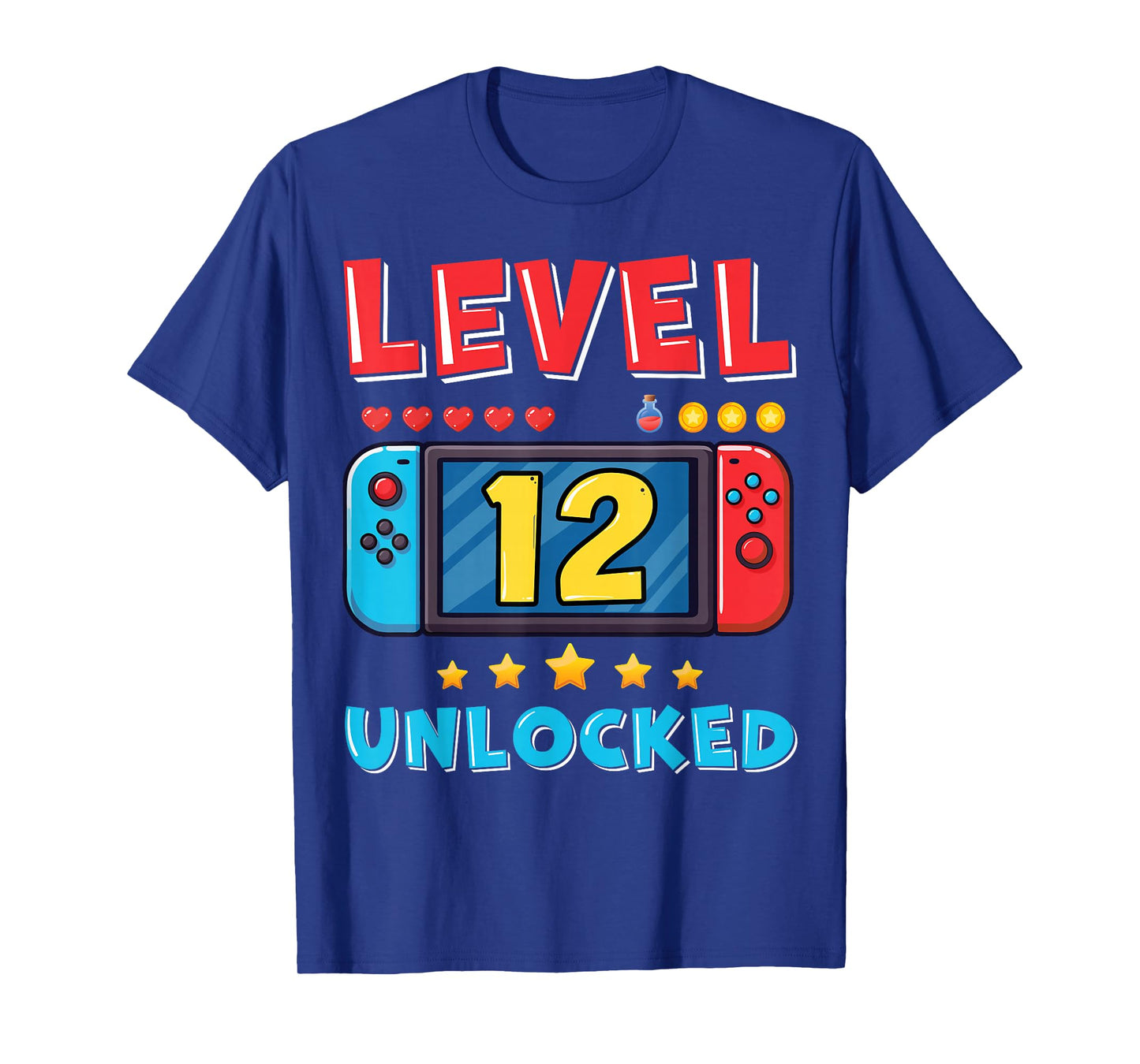 12 Year Old Bday Decorations Son Boy 12yr 12th Birthday T-Shirt