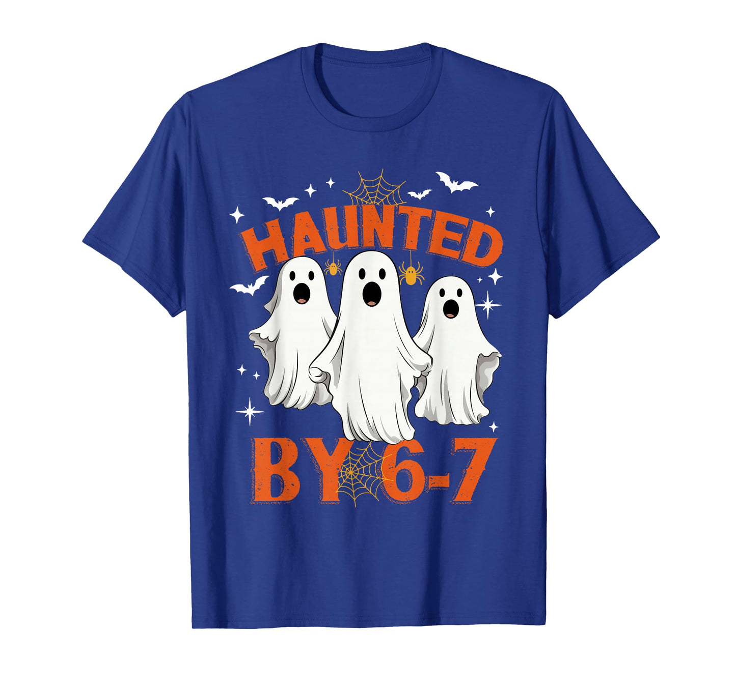 Haunted by 6 7 Six Seven 67 Meme Halloween Costume T-Shirt