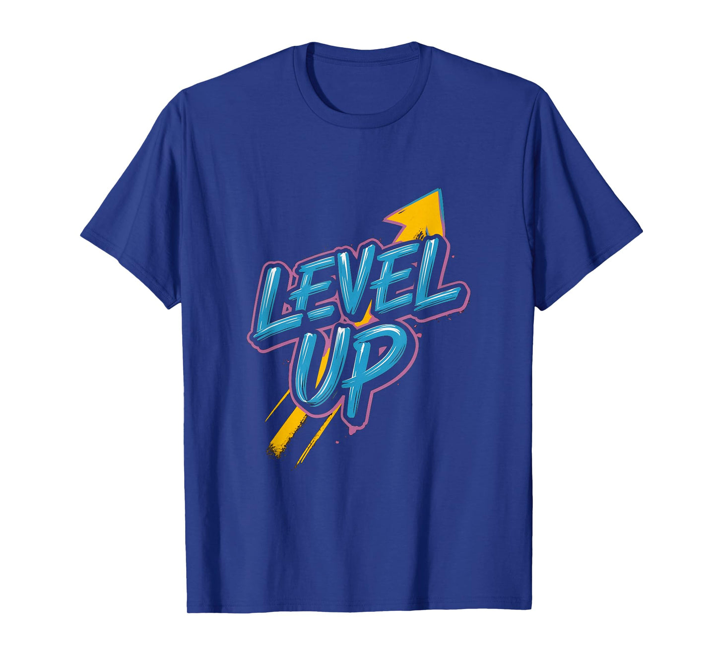 Retro Gaming Level Up Boys Girls Men Women T-Shirt