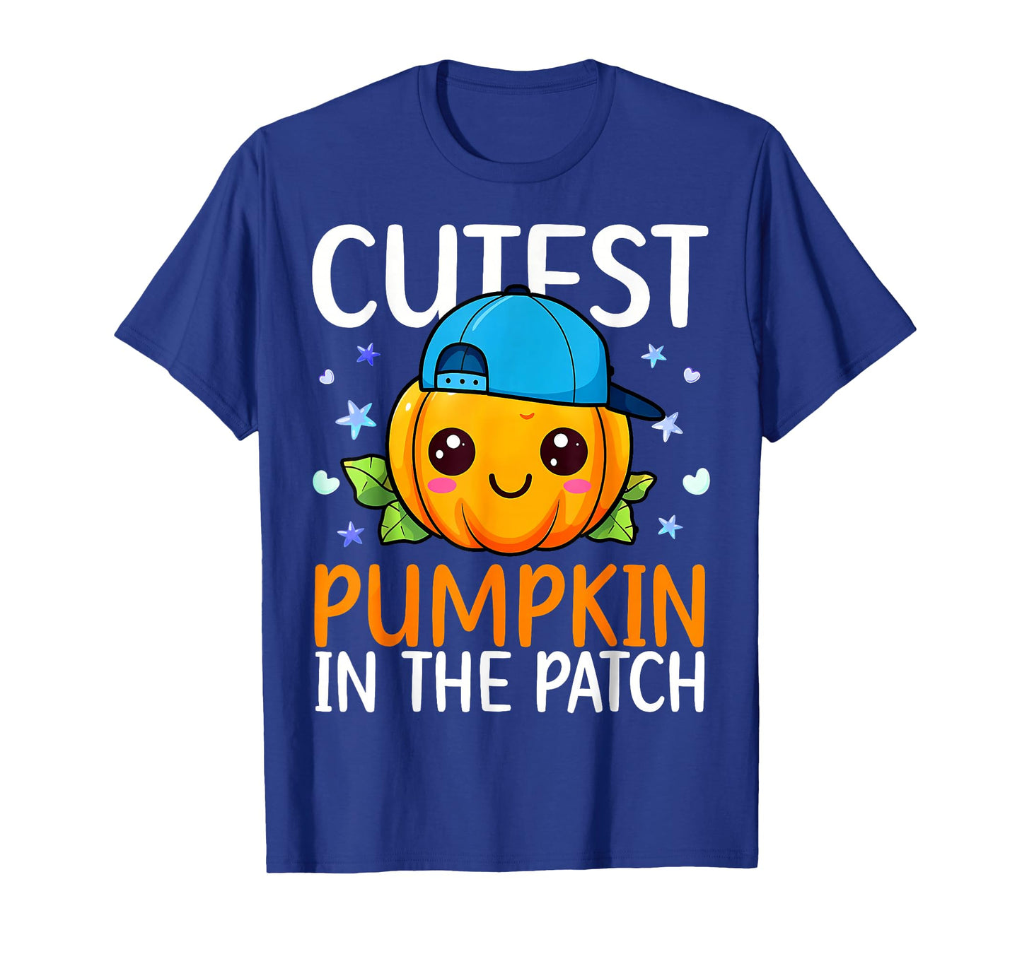 Cutest Pumpkin in The Patch Halloween Costume Boy Kids T-Shirt