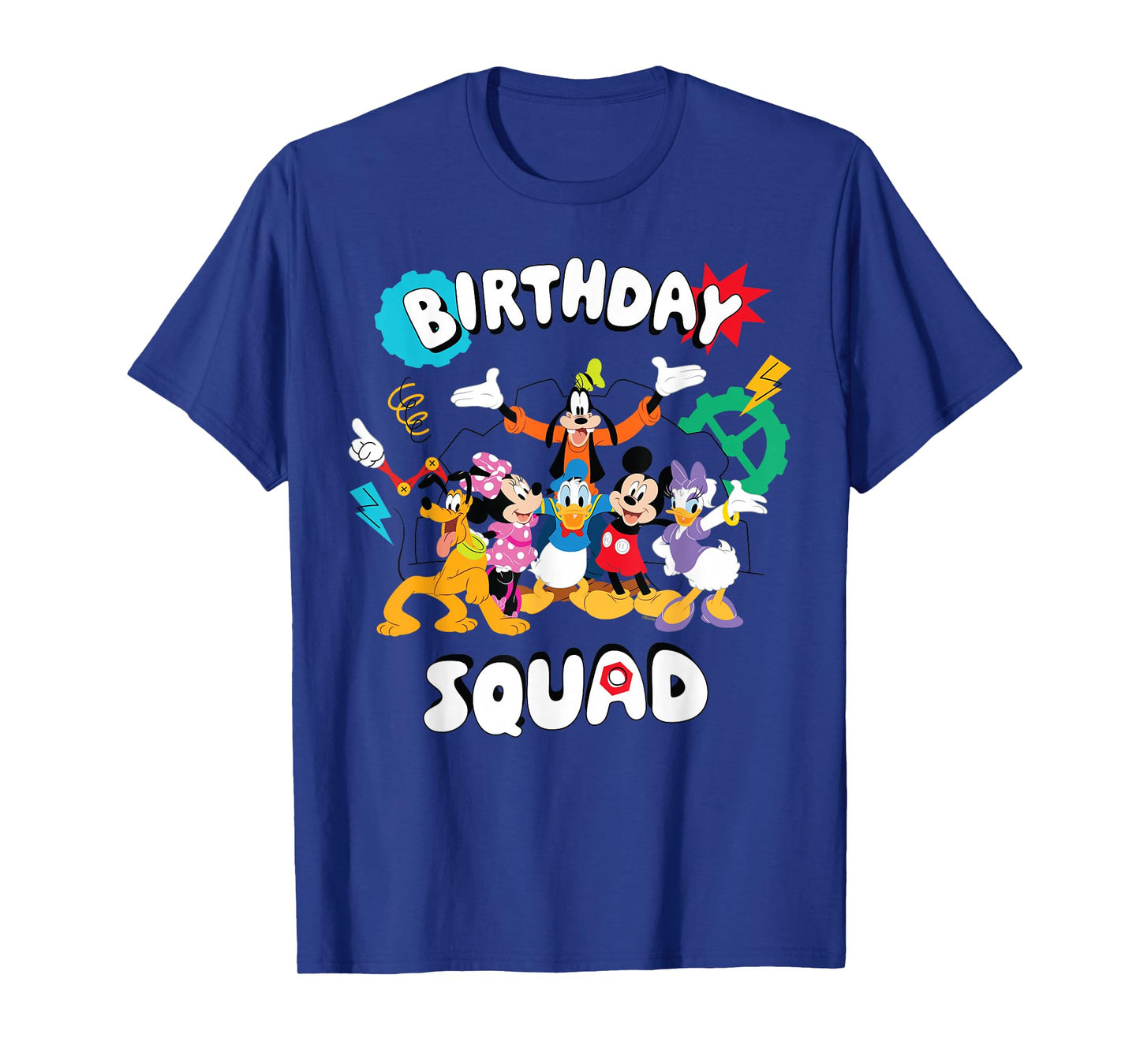 Disney Jr. Mickey & Friends "Birthday Squad" Birthday Party T-Shirt