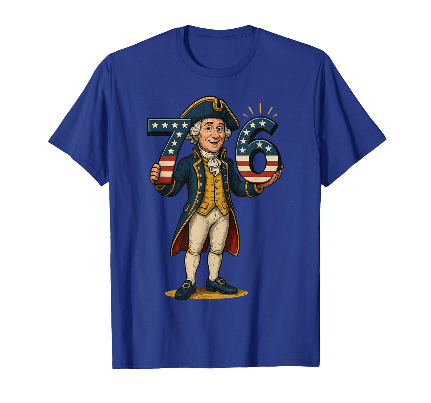 HUGvyn Six Seven 6 7 7 6 George Washington Teacher American T-Shirt