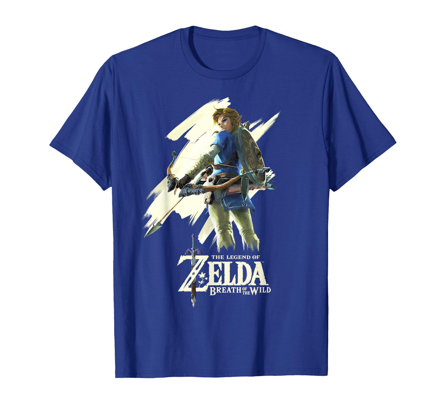 Nintendo Zelda Breath of the Wild Link Stare Graphic T-Shirt T-Shirt