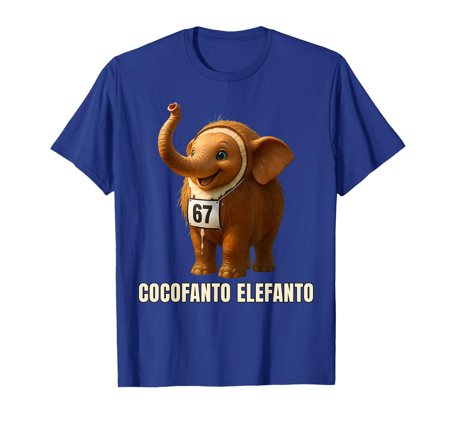 Funny Kids 67 Meme Cocofanto Elefanto Italian Brainrot T-Shirt