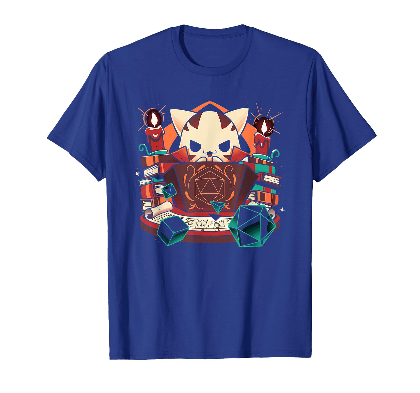 Dungeon and cats Tabletop Gaming Role Player T-Shirt