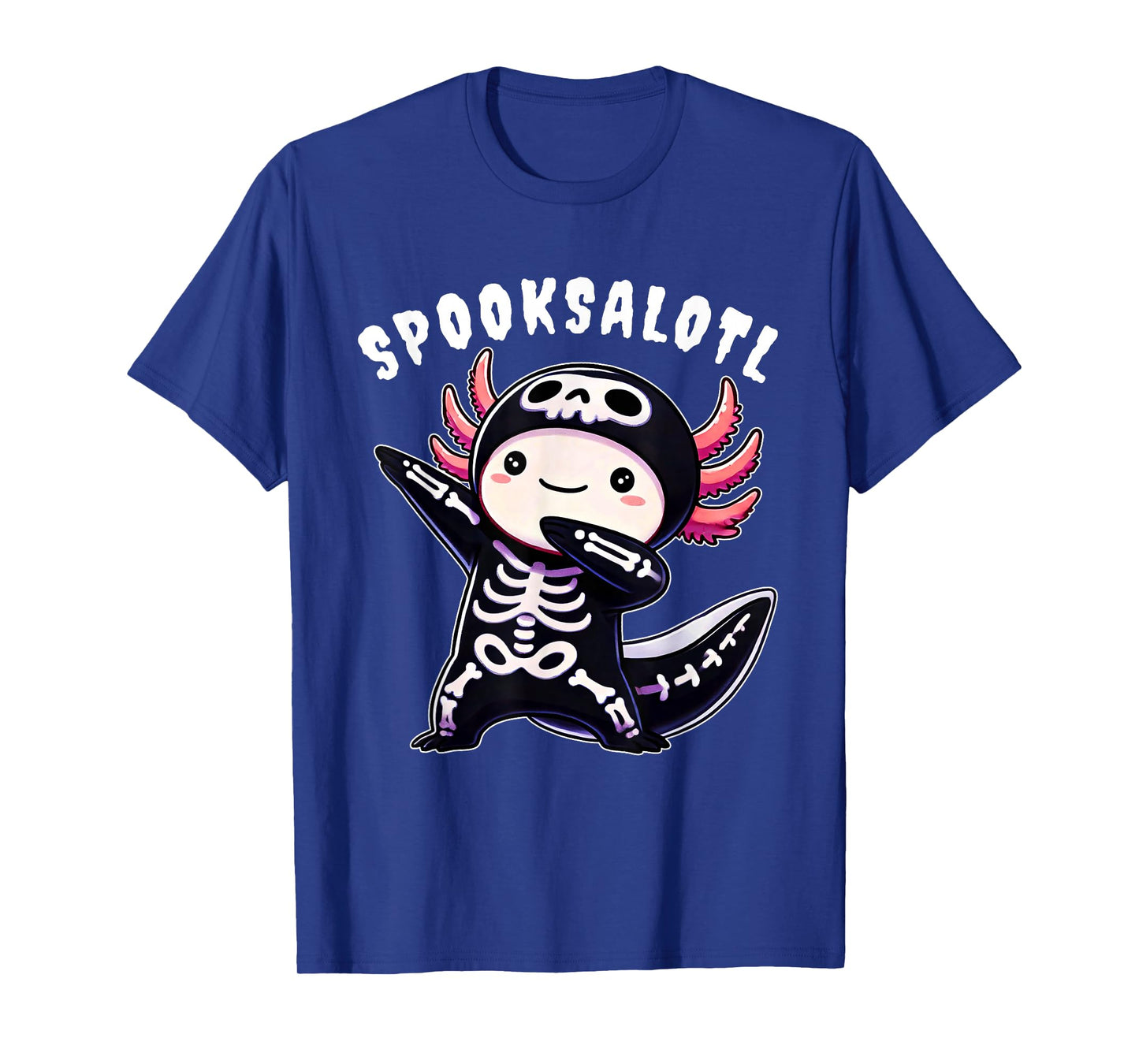 Funny Axolotl Halloween Shirt for Kids Boys Girls Youth T-Shirt