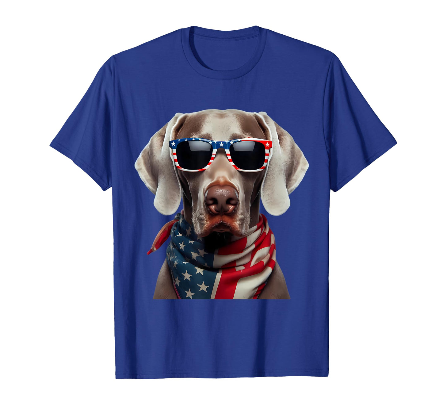American Weimaraner Dog 4th Of July Incependence Day Owner T-Shirt
