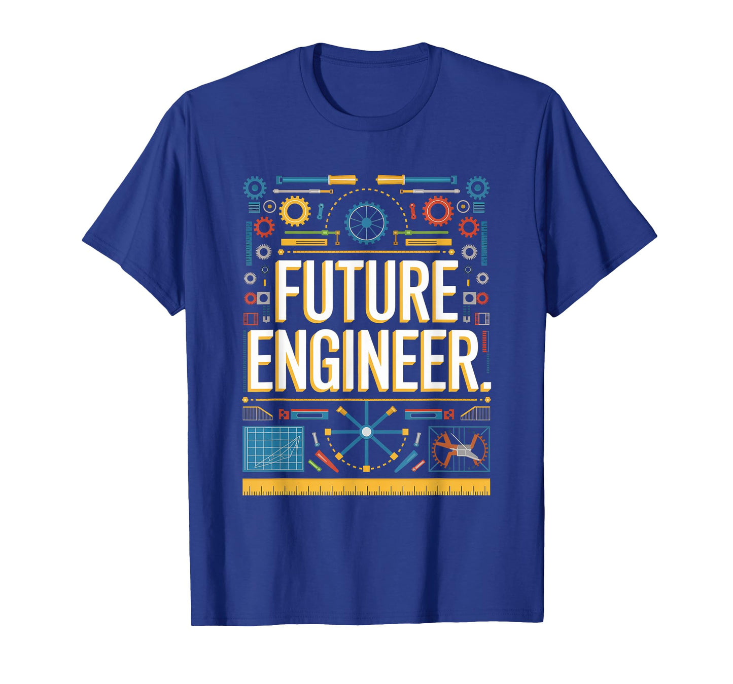 Future Engineer Graduation School Kids Toddler Women Men T-Shirt