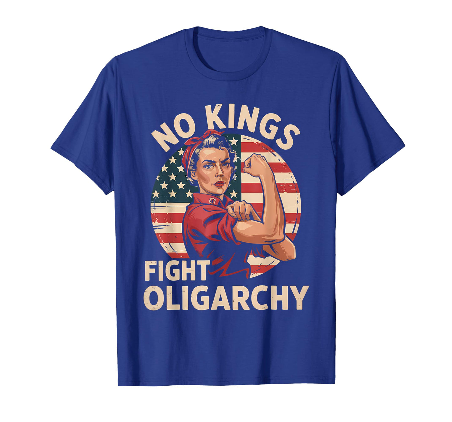 No Kings T Shirt Fight Oligarchy No Kings In America Women T-Shirt