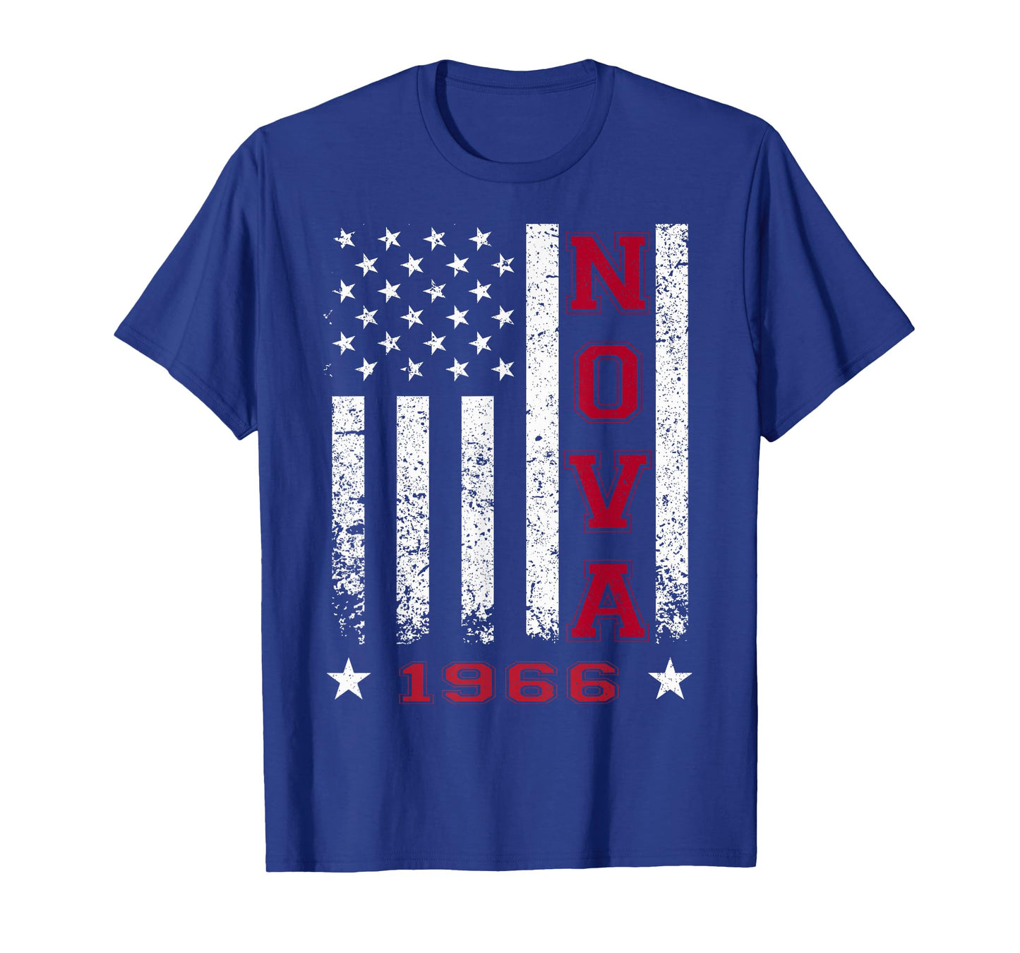 Jersey Style Nova 66 1966 Classic Old School Muscle Car T-Shirt
