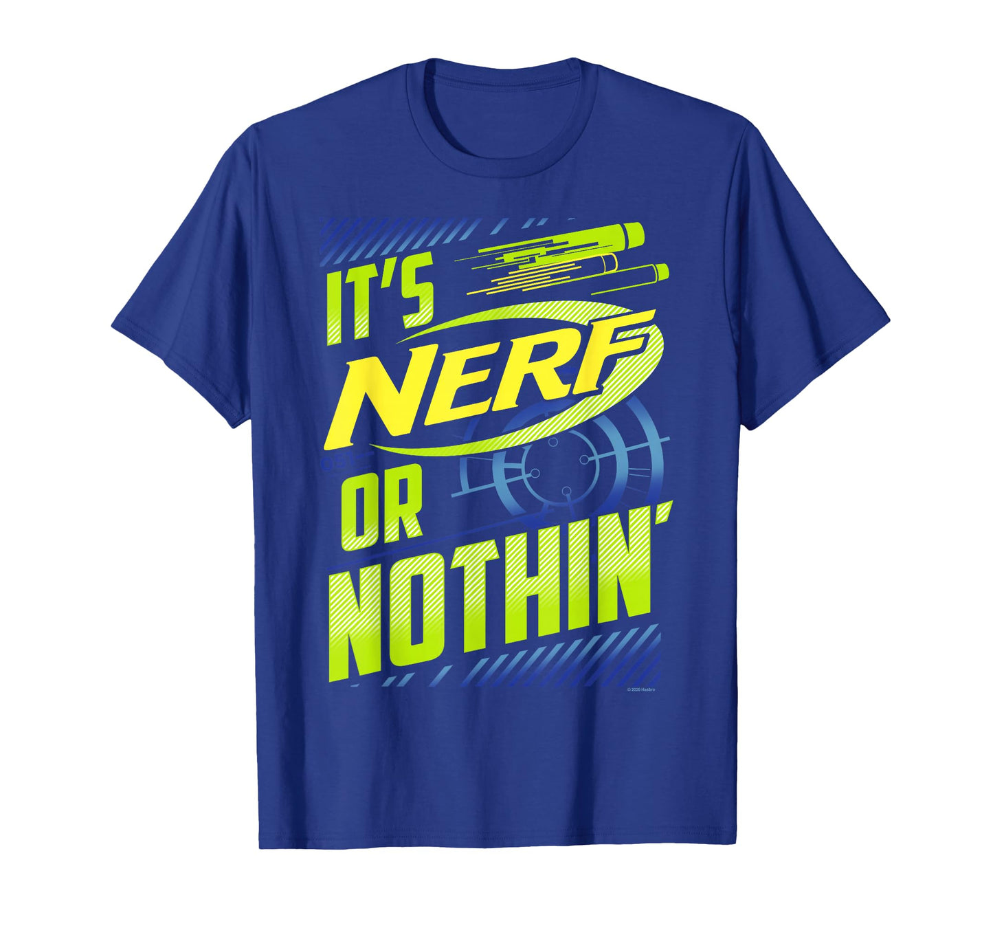Nerf It's Nerf Or Nothin' Retro Bold Logo T-Shirt