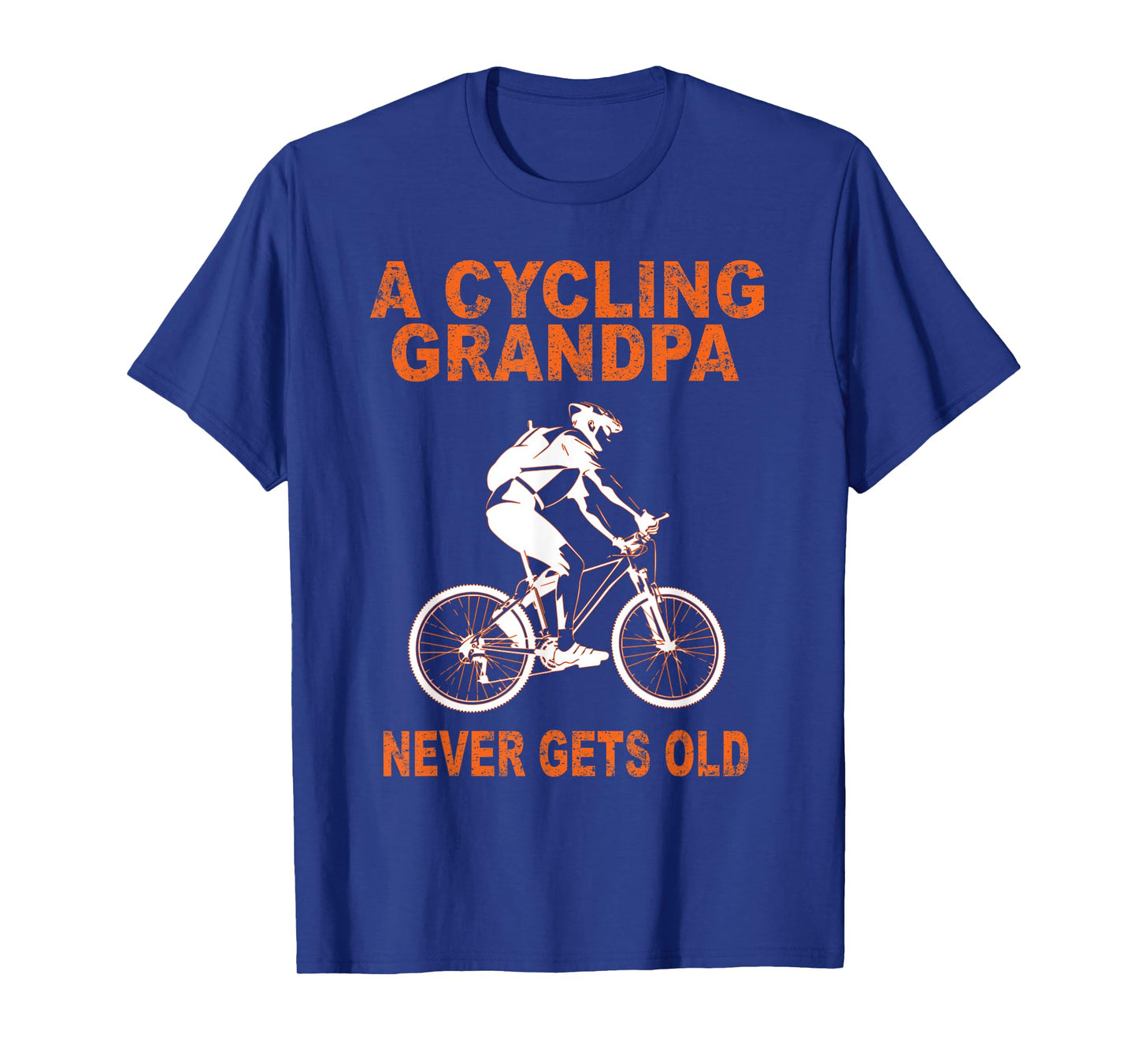 A Cycling Grandpa Never Gets Old Shirt for Fathers Day Gift T-Shirt