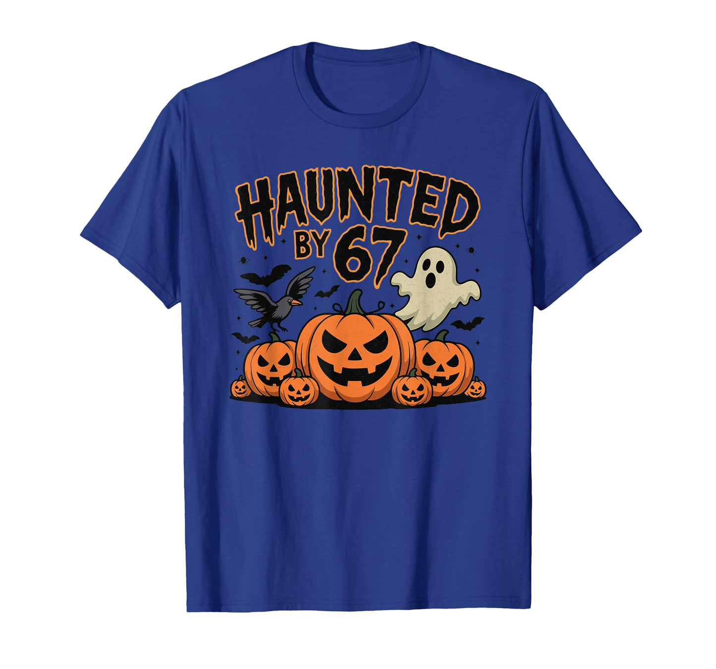 Haunted by 67 Halloween Costume Men Funny T-Shirt