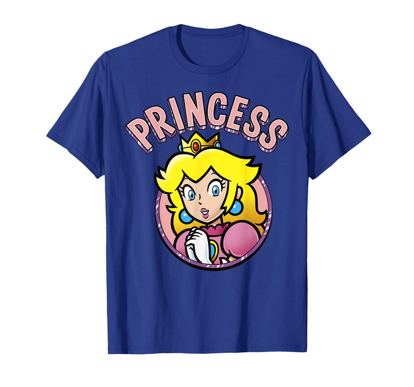 Super Mario Peach The Princess Portrait T-Shirt