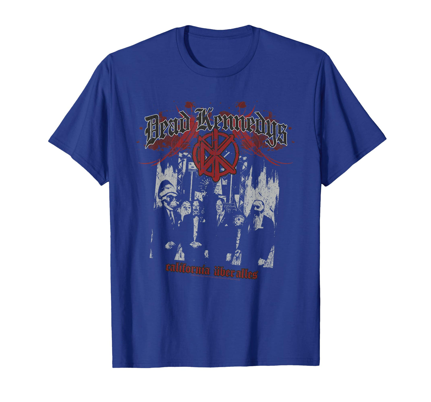 Dead Kennedys Old English with Logo and Photo Vintage Band T-Shirt