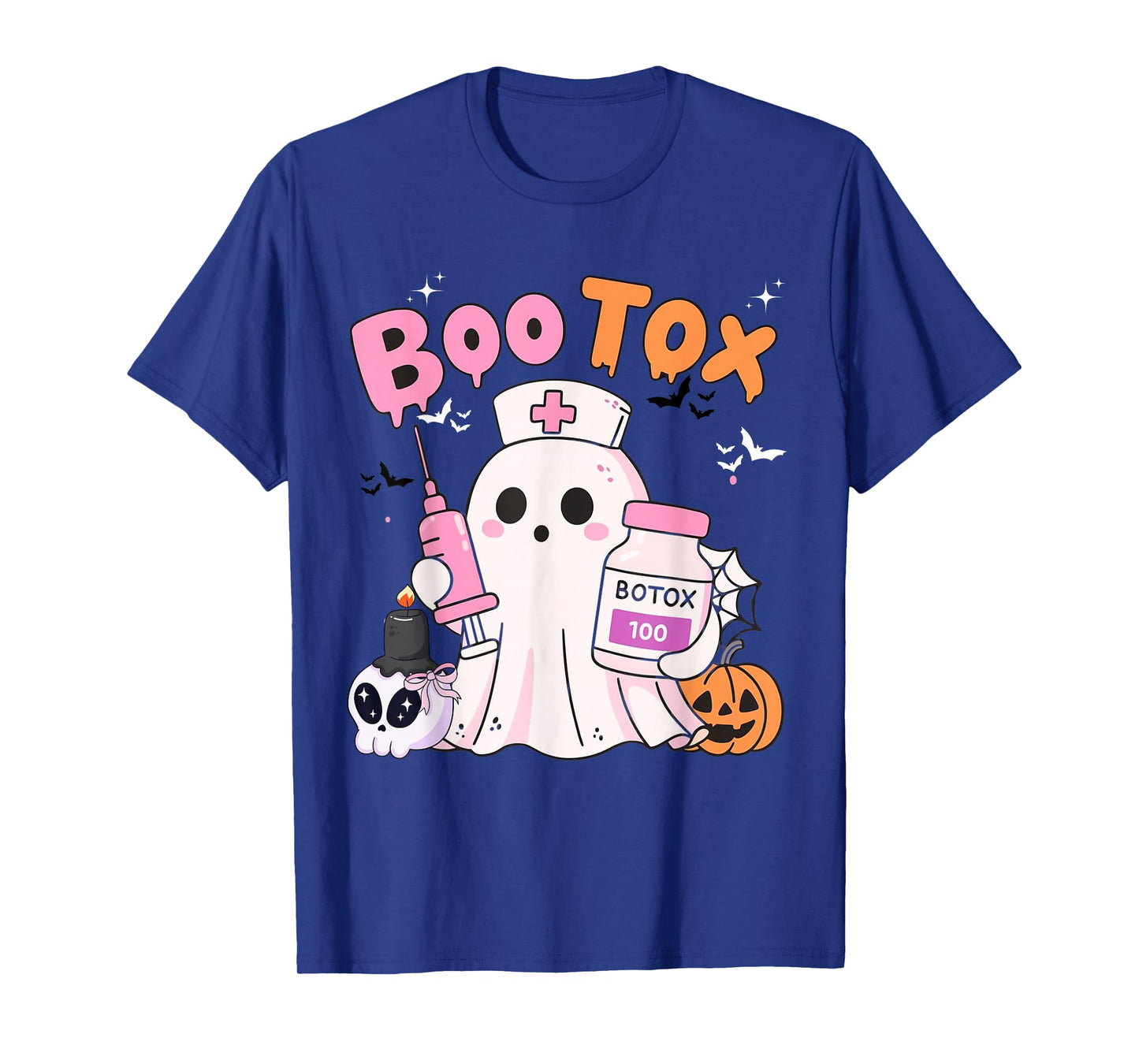 Boo Tox Nurse Ghost Filler Botox Halloween Aesthetic T-Shirt