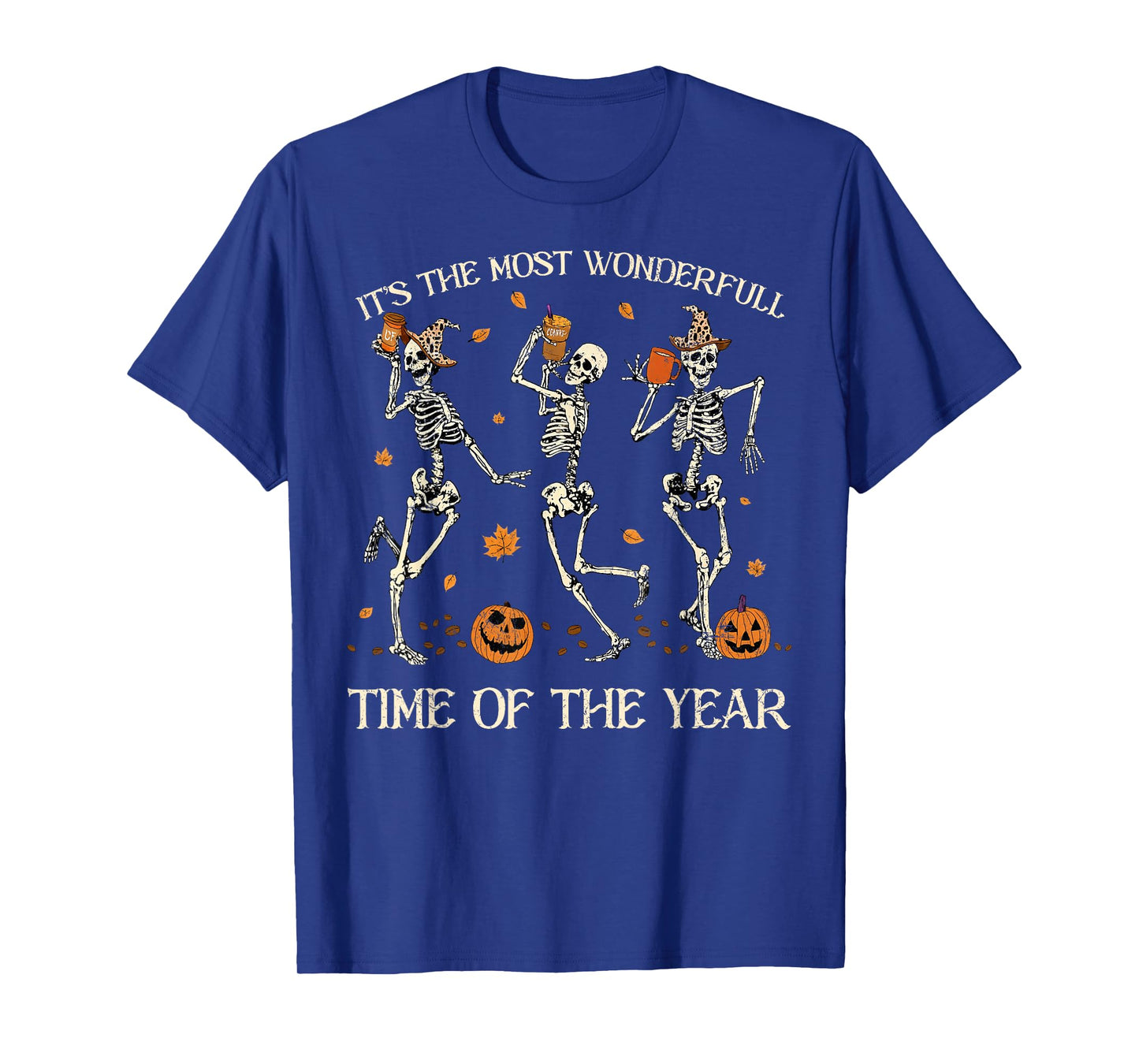 It's The Most Wonderful Time of The Year Skeleton Halloween T-Shirt