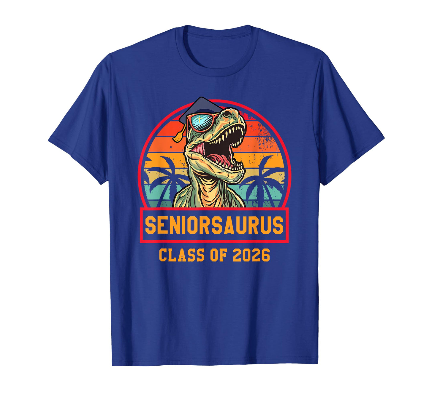 Retro Class of 2026 Senior Men Women Funny Seniors 2026 T-Shirt